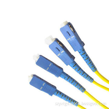 SC/PC or SC/PC SM Duplex Optical Fiber Patch Cord/Jumper/Fiber Cable/Pigtail